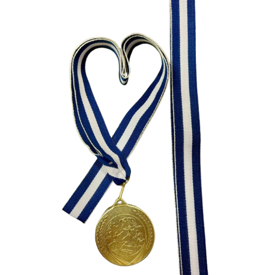 Stuha modro-bielo-modrá 11 mm