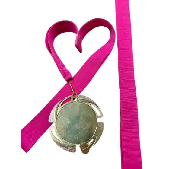 Stuha růžová 22 mm