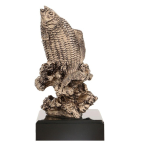 Odlévaná figurka kapr 23 cm