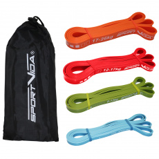 Set 4 ks cvičiacich expandrerov Power Band Sportvida Set 4 ks cvičiacich expandrerov Power Band Sportvida