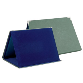 Sametová plaketa zelená Výška: 17 cm, Šířka: 23 cm