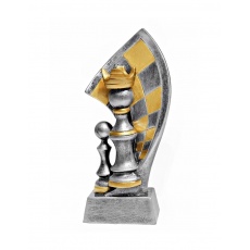 Odlievaná figurka šachy
