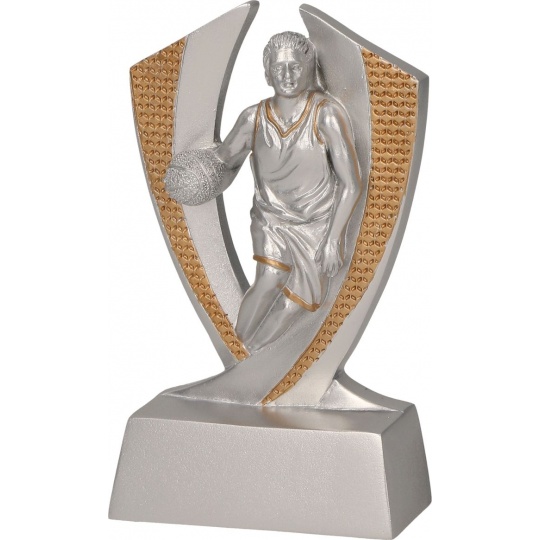 Odlievaná figurka basketbal