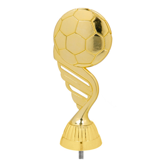 Plastová figurka fotbal zlatá