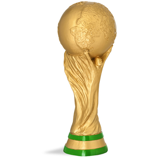Odlievaná figurka futbal FIFA zlatá