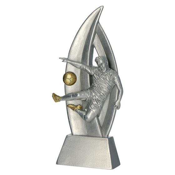 Odlévaná figurka fotbalový střelec