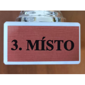 Kovový štítek - vlastní design nad 30 cm2 - 80 cm2 - bronzový Kovový štítek - vlastní design nad 30 cm2 - 80 cm2 - bronzový