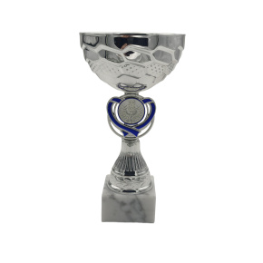 Sportovní pohár NJE086 LEJIM stříbrno-modrý Sportovní pohár NJE086 LEJIM stříbrno-modrý
