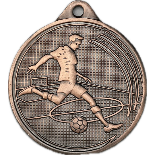 Medaila futbal strelec 50 mm