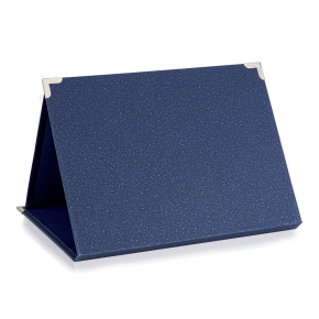 Sametová plaketa tmavě-modrá